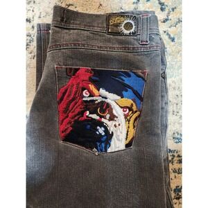 EXA‎  Unlimited , BULLDOG, Jeans 42x32 Hip Hop Vintage JNCO Style Fashion